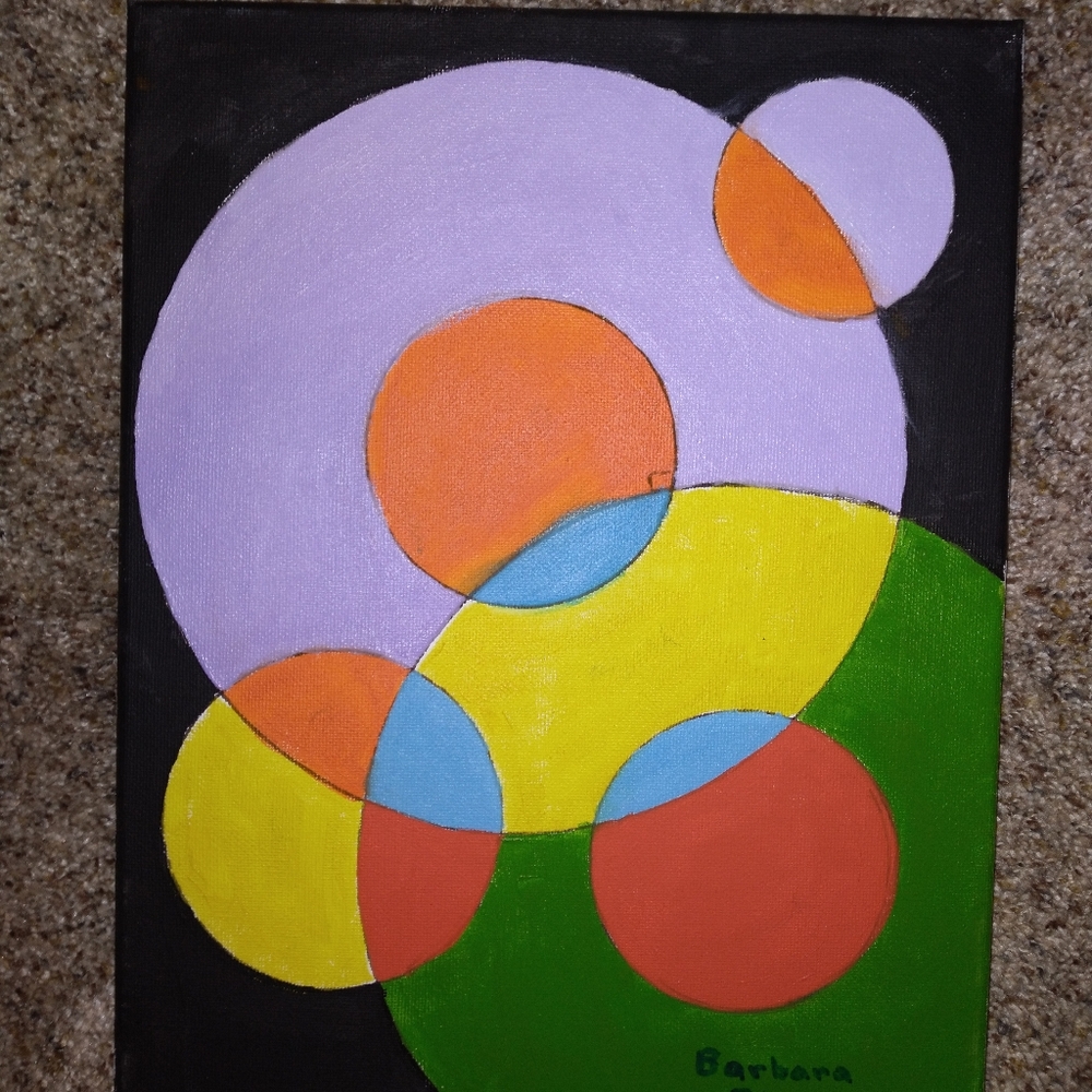 Original oil painting on canvas By Barbara Rice